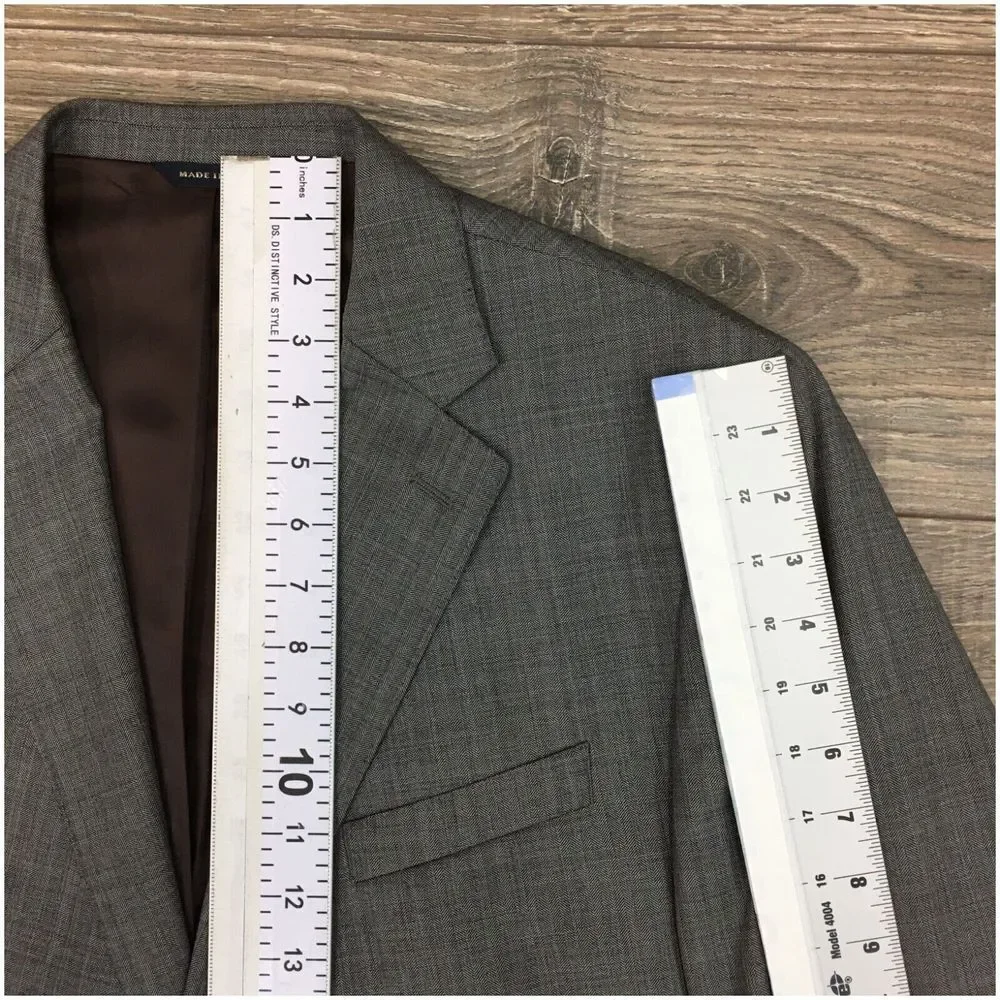 BANANA‎ REPUBLIC Mens Blazer Sport Coat Casual Jacket Size 44R Modern Wool Suit